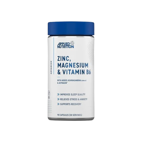 Zinc, Magnesium & Vitamin B6 Capsules With Ashwagandha (ZMA) by APPLIED NUTRITION
