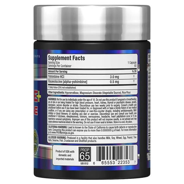ALLMAX Yohimbine+Rauwolscine (Alpha-Yohimbine)