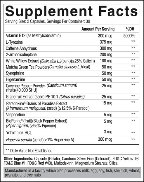 Arsynist Extreme Fat Burner by CONDEMNED LABZ