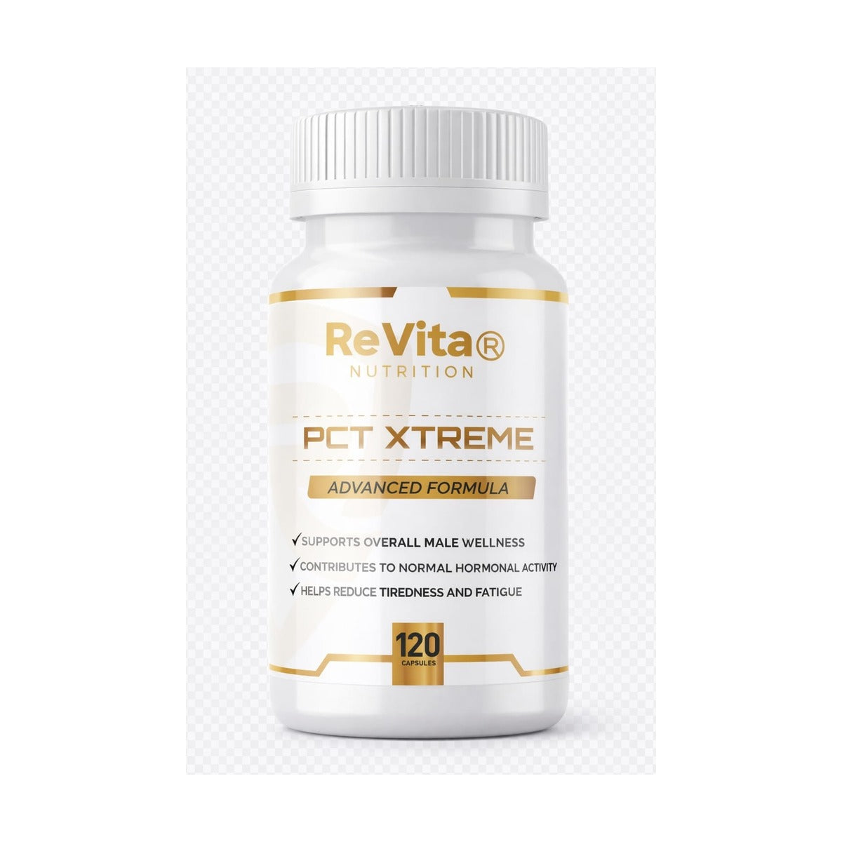 Revita PCT 120 Caps For Bodybuilders Post Cycle Therapy Support Naturally Boosts Testosterone Balance And Recovery by right dose supplements