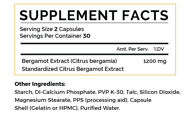 ReVita NUTRITION BERGAMOT 1200MG by ReVita Nutrition