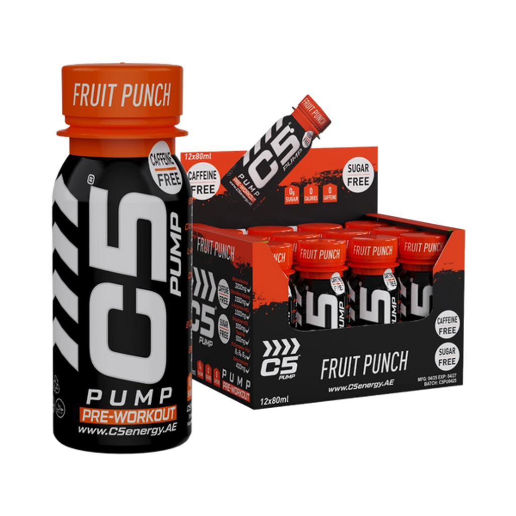 C5 Pre-Workout Shot Fruit Punch