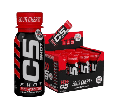 C5 SHOT Pre-Workout Drink | 80ml Liquid Shot | 200mg Caffeine by C5