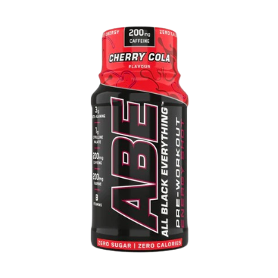 ABE Ultimate Pre Workout Shot For Athletes And Gym Enthusiasts Concentrated Energy Clean Focus No Sugar by APPLIED NUTRITION