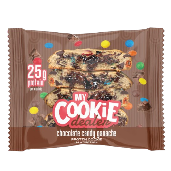 Protein Cookies Milk And Cookies By My Cookie Dealer High Protein Snack Box For Fitness Fans Box Of 12 by MY COOKIE DEALER