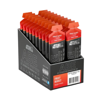 ABE Performance Pre Workout Gel Instant Energy Focus Powerful Pump For Gym Enthusiasts And Athletes by APPLIED NUTRITION
