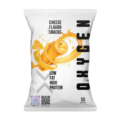 Oxygen High Protein Snacks For Gym Goers Low Fat Spicy Barbecue Crunch Pre Or Post Workout by OXYGEN