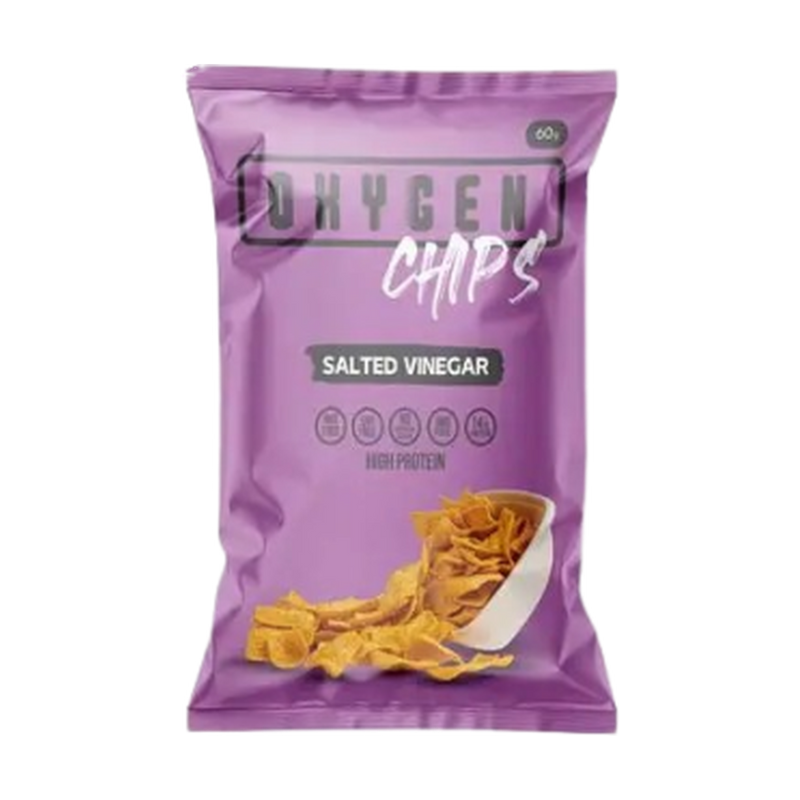 Oxygen High Protein Chips Sweet Chili Plant Based Vegan Snack For Athletes Gluten Free Nut Free Baked by OXYGEN