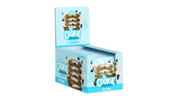 Protein-Packed Milk & Cookies Snack – 12 Delightful Bites by MY COOKIE DEALER