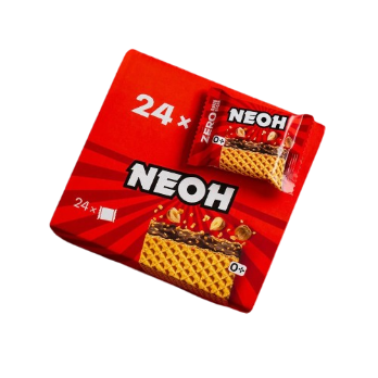 NEOH Zero Sugar Hazelnut Crunch Wafer Guilt Free Indulgent Chocolate Cream For Diet Conscious Snackers by NEOH