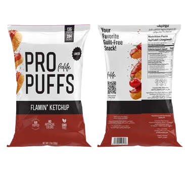 Prolife Pro Puffs High Protein Snack Gluten Free No Added Sugar NonFried For Gym Goers by PRO LIFE