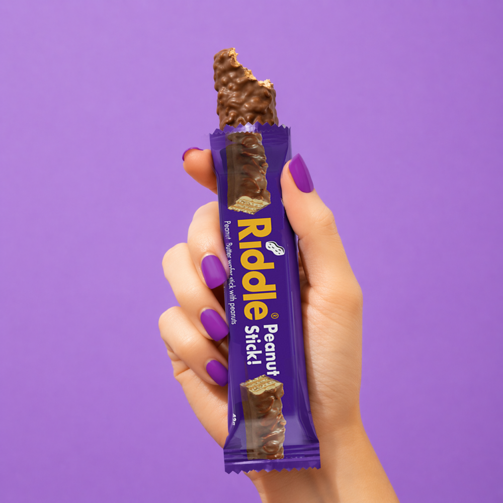 Riddle Peanut Butter Wafer Sticks