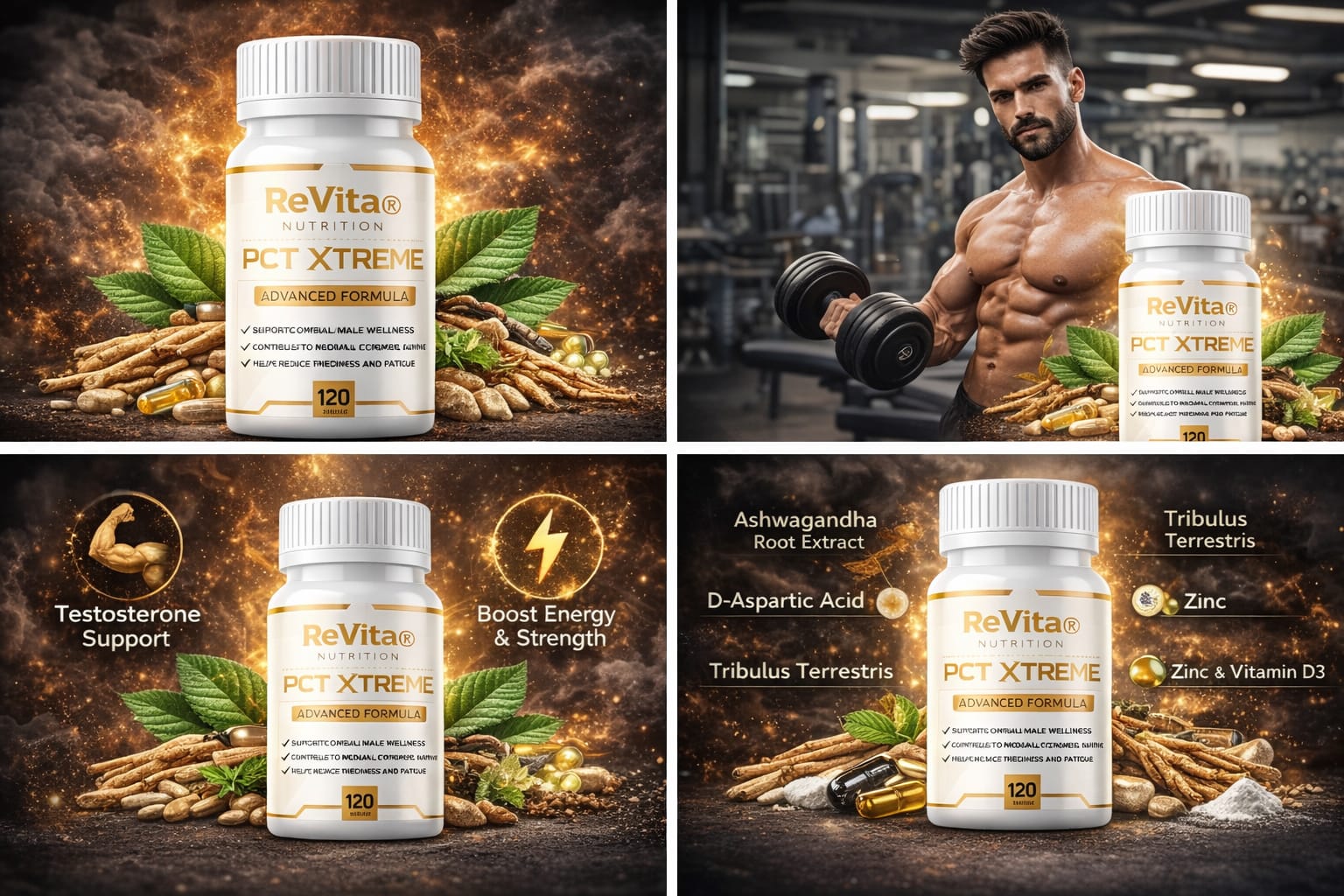 REVITA PCT 120CAPS by right dose supplements