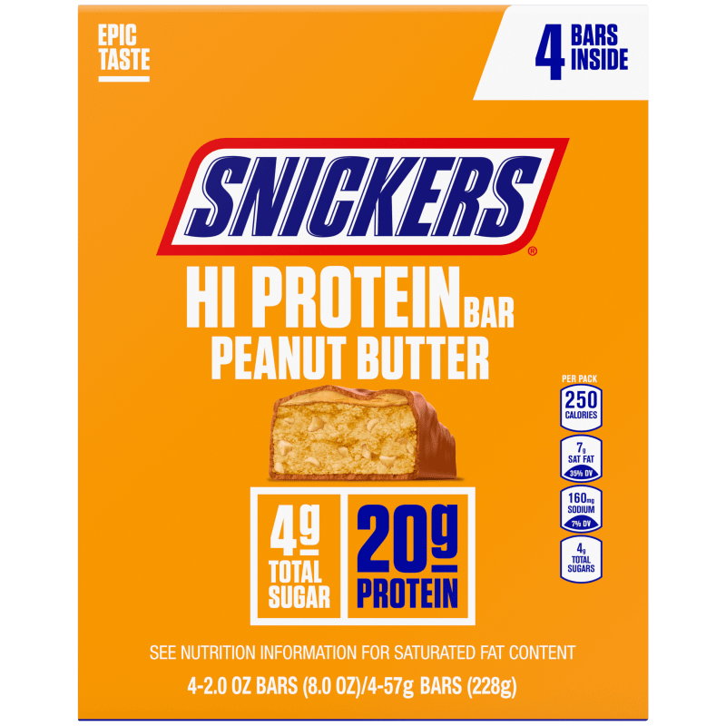snickers hi protein bar