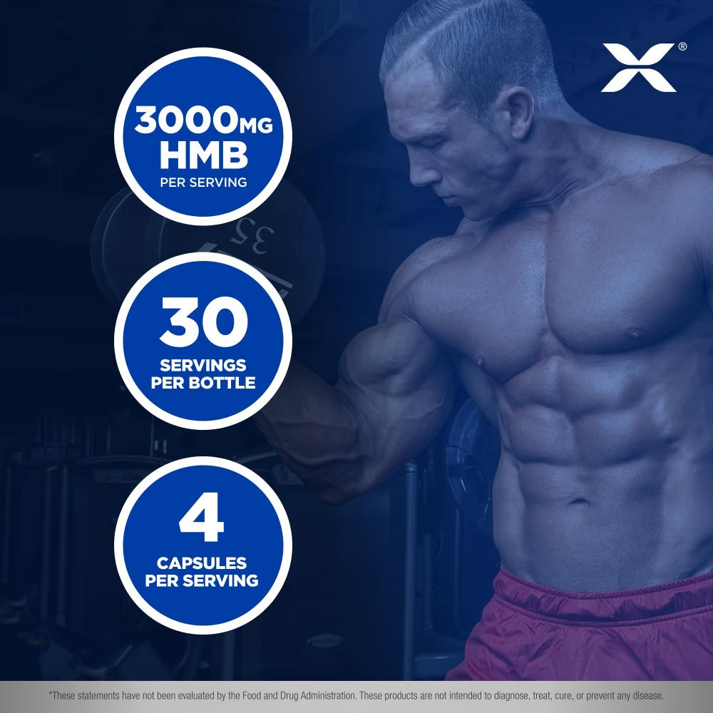 AllMax HMB 3000 Capsules 120s – HMB Muscle Support Supplement