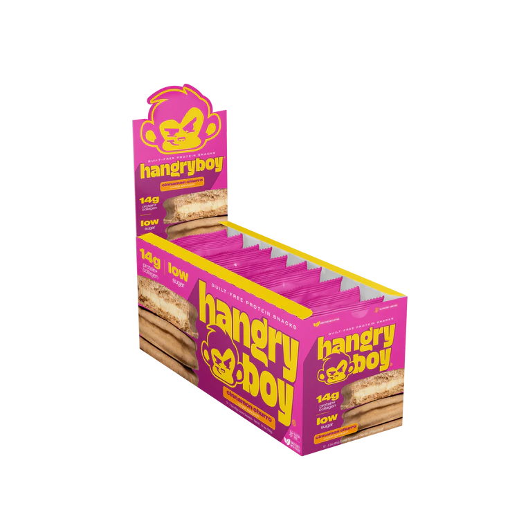 Hangry Boy Protein Cookie 65G High Protein Snack Variety 12 Pack For Fitness Enthusiasts by HANGRY BOY