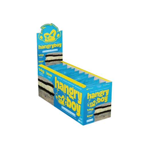 Hangry Boy Protein Cookie 65G High Protein Snack Variety 12 Pack For Fitness Enthusiasts by HANGRY BOY