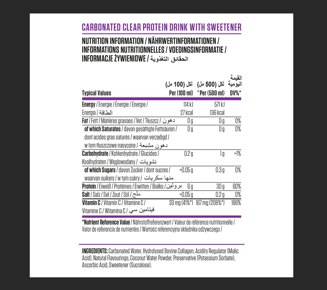 BEEF XP: Ready-to-Drink Pineapple Protein Boost by APPLIED NUTRITION