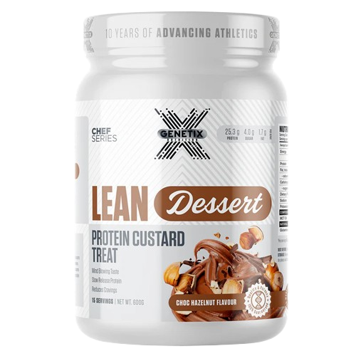 Genetix Nutrition Lean Dessert High Protein Low Calorie Snack For Athletes And Fitness Enthusiasts by GENETIX