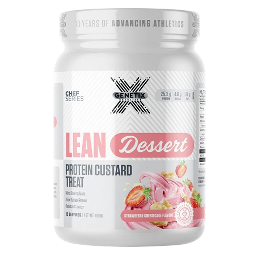 Genetix Nutrition Lean Dessert High Protein Low Calorie Snack For Athletes And Fitness Enthusiasts by GENETIX