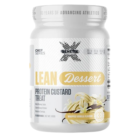 Genetix Nutrition Lean Dessert High Protein Low Calorie Snack For Athletes And Fitness Enthusiasts by GENETIX