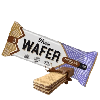 Nanosupps Protein Wafer High Protein Snack For Fitness Enthusiasts Crunchy Chocolate Delight by NANO SUPPS