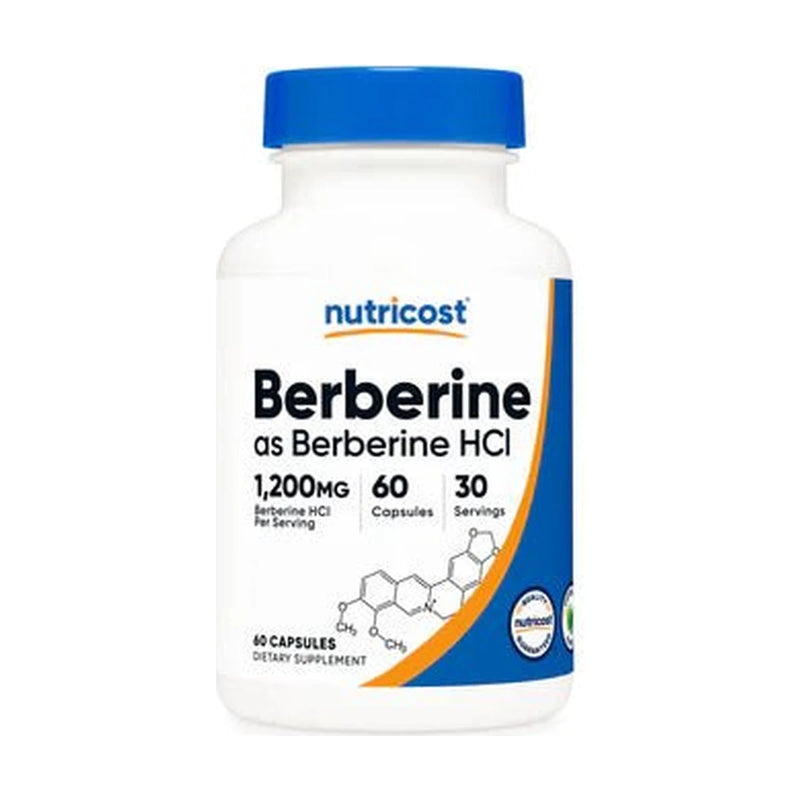 Nutricost Berberine HCL 1200 Milligrams Metabolic And Blood Sugar Support - Right Dose supplements