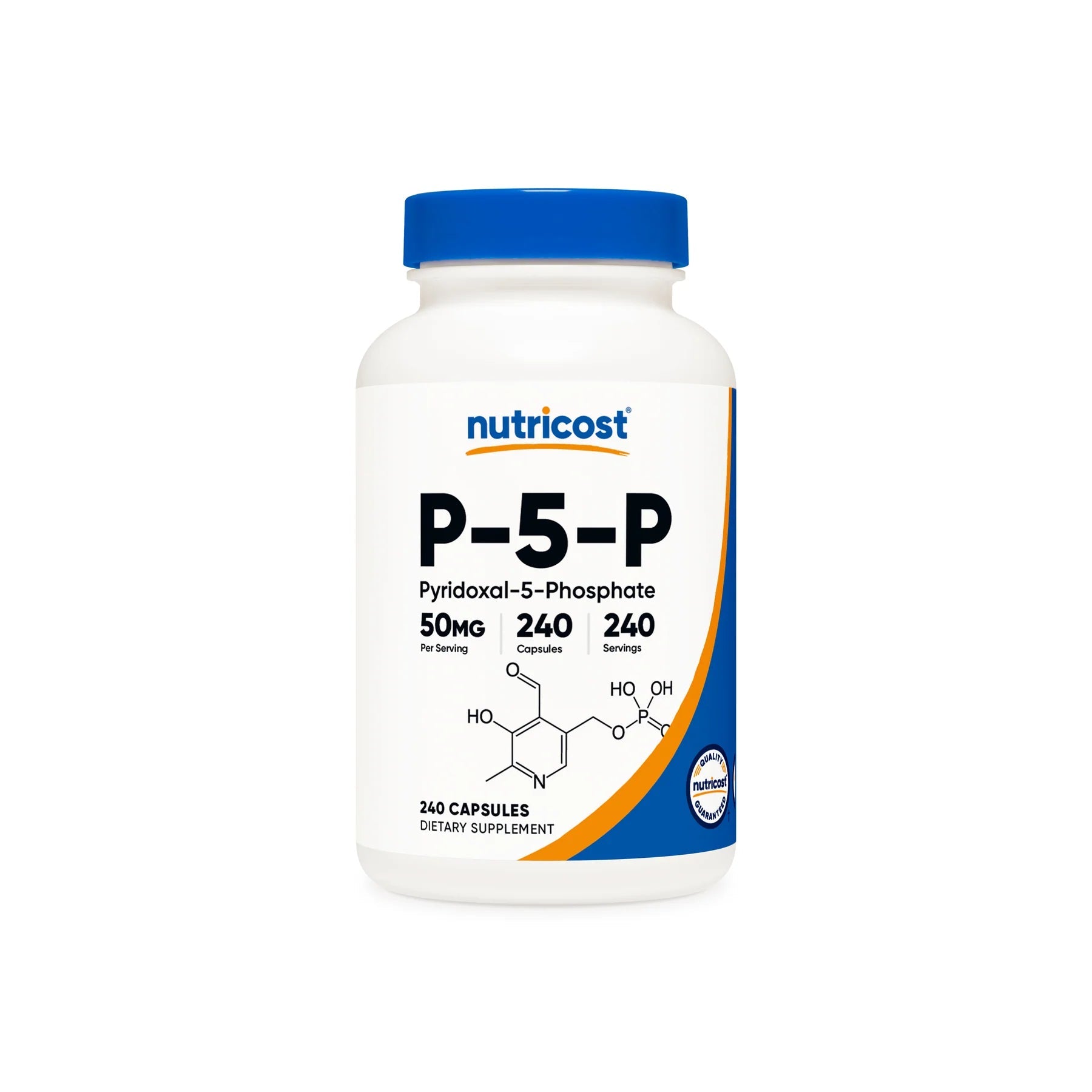 Nutricost P5P Vitamin B6 Capsules Bioavailable Pyridoxal - 5 - Phosphate - Right Dose supplements