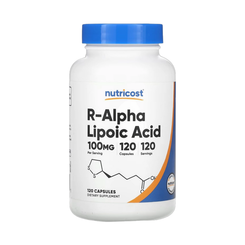 Nutricost R-Alpha Lipoic Acid 100mg 120 Capsules