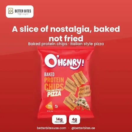 O'Henry Baked Protein Chips Italian Pizza