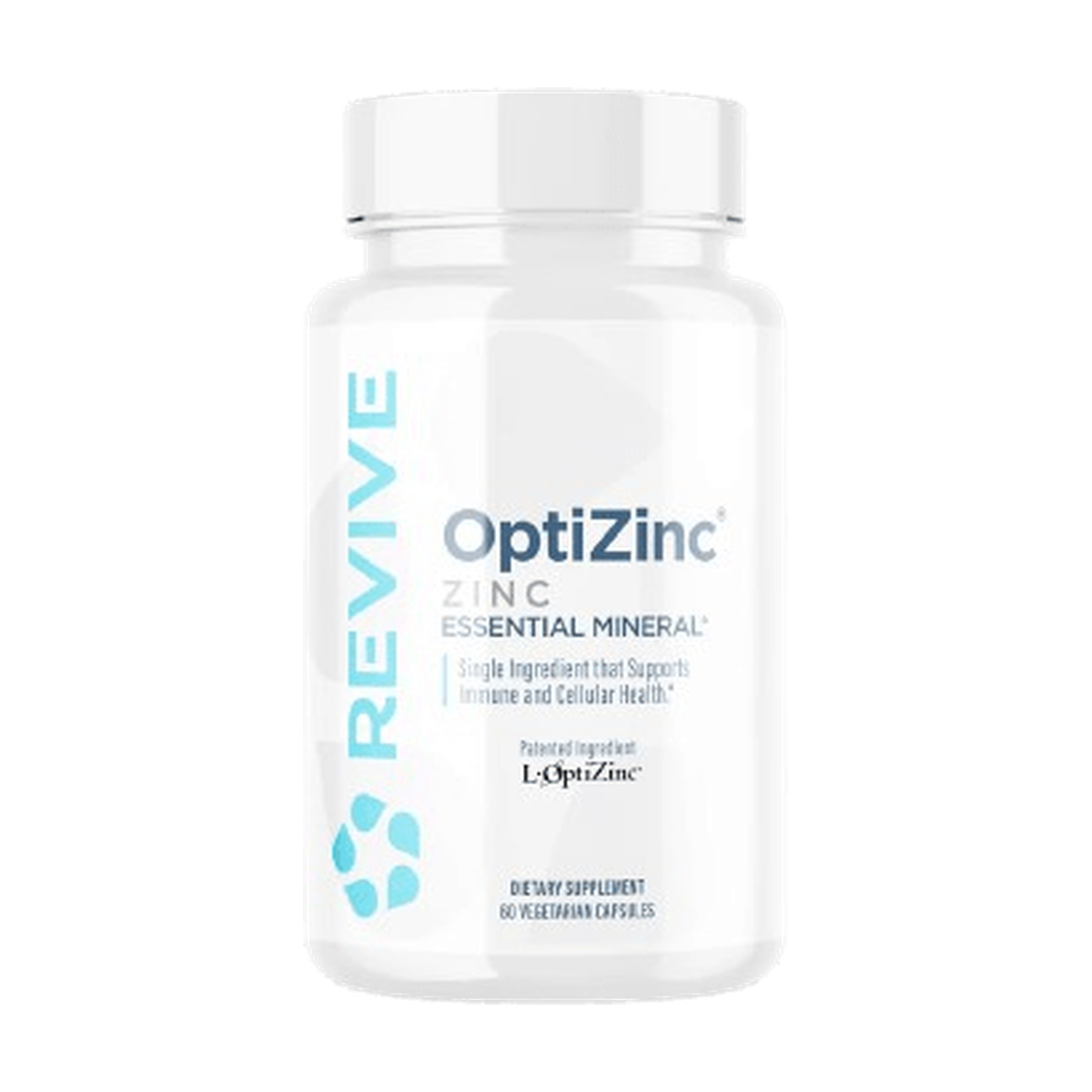 OptiZinc 50mg Immune Support Zinc Supplement For Adults Metabolism Skin Health And Wellness by REVIVE MD