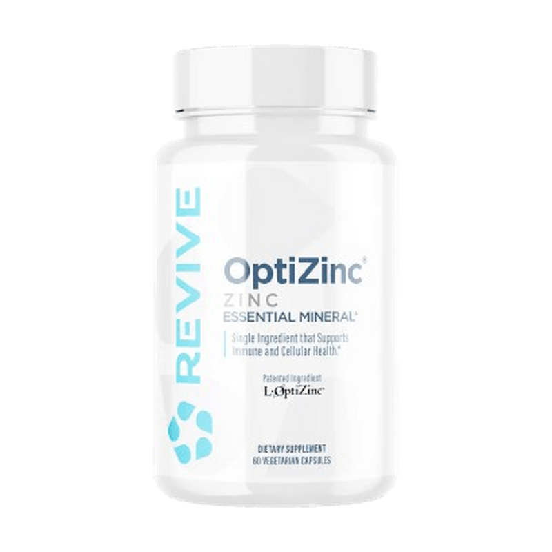 OptiZinc 50mg Immune Support Zinc Supplement For Adults Metabolism Skin Health And Wellness by REVIVE MD