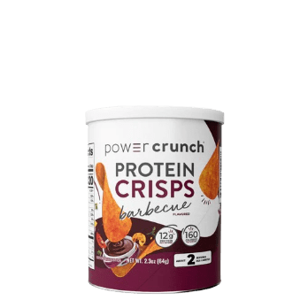 Power Crunch Protein Crisps Barbecue Smoked Flavor High Protein Snack 12g Per Serving 160 Calories For Fitness Fans by POWER CRUNCH