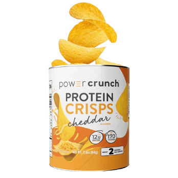 Power Crunch Protein Crisps Barbecue Smoked Flavor High Protein Snack 12g Per Serving 160 Calories For Fitness Fans by POWER CRUNCH