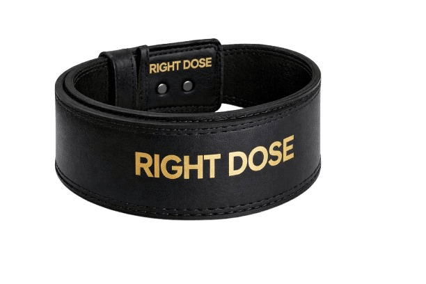 Premium Genuine Leather Belt With Sturdy Buckle For Casual And Formal Wear - Right Dose supplements