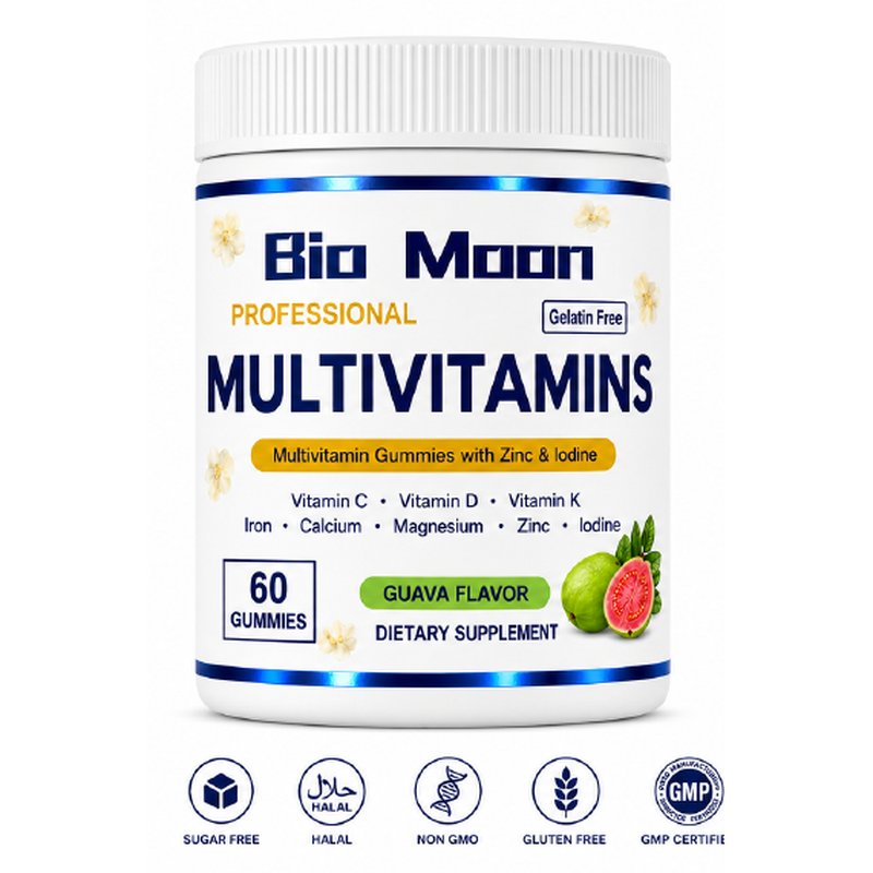 Bio Moon Multivitamins Gummies 60 Gummies Guava