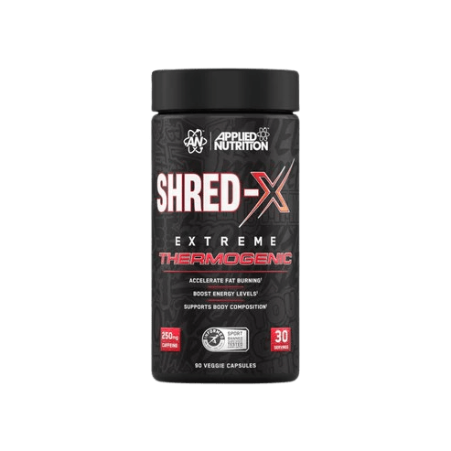 Shred X Ultimate Fat Burner Capsules Plant Based Thermogenic Formula For Vegans Halal Certified - Right Dose supplements