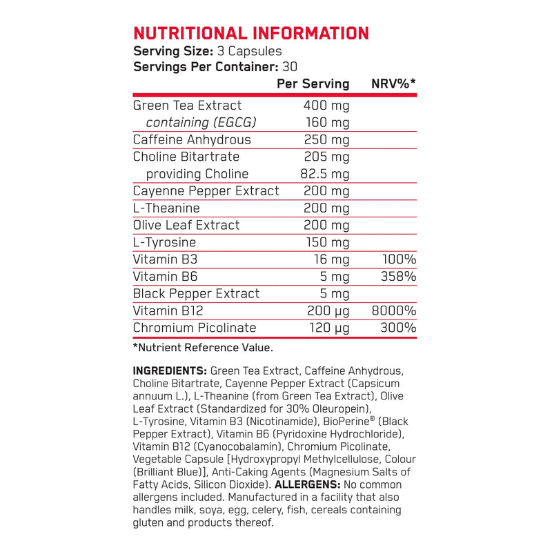 Shred X Ultimate Fat Burner Capsules Plant Based Thermogenic Formula For Vegans Halal Certified - Right Dose supplements