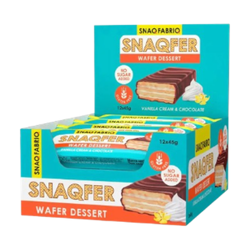 Snaq Fabriq Heavenly Snaqfer Wafer Dessert Gluten Free Sugar Free - Right Dose supplements