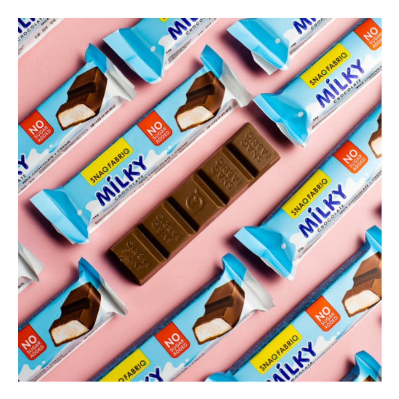 Snaq Fabriq Indulgent Milk Chocolate Bars with Creamy Filling by SANQ FABRIQ