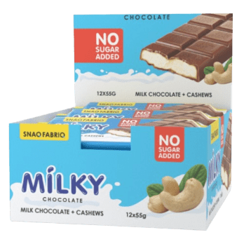 Snaq Fabriq Milk Chocolate with Filling 55 G by SANQ FABRIQ