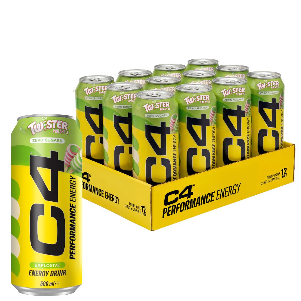 C4 Energy Twister Pineapple 500ml