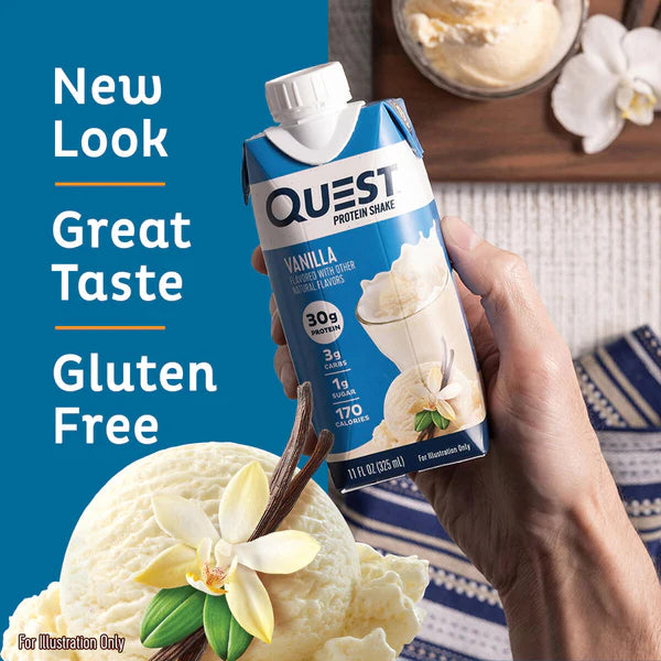 Quest Nutrition Protein Shake 30g Protein High Protein Shake For Athletes by QUEST NUTRITION