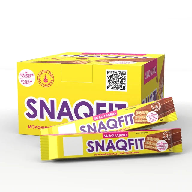 Snaqfit Crispy Wafer 30g Pack of 16