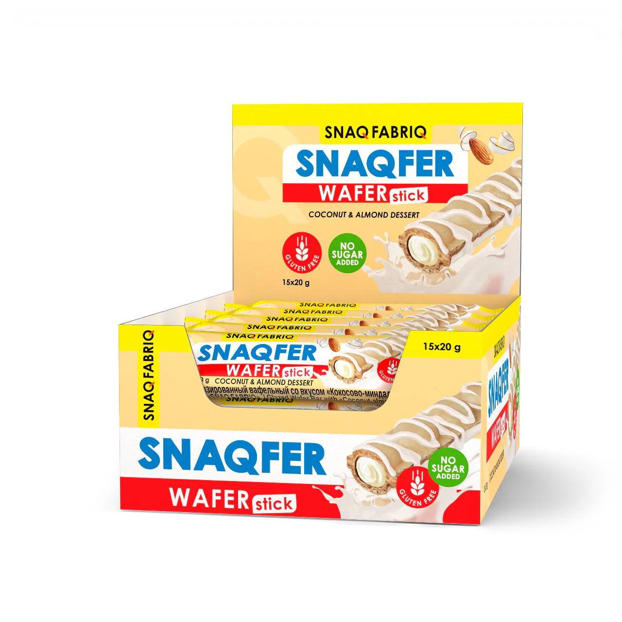 Snaqfer Gluten Free Wafer Sticks