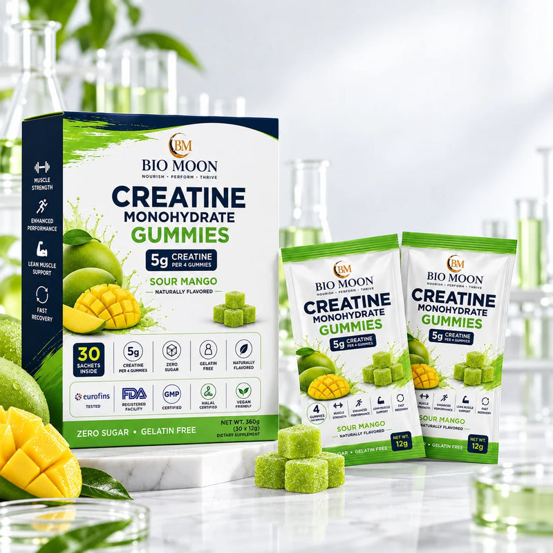 Bio Moon Creatine Sachet Box Sour Mango