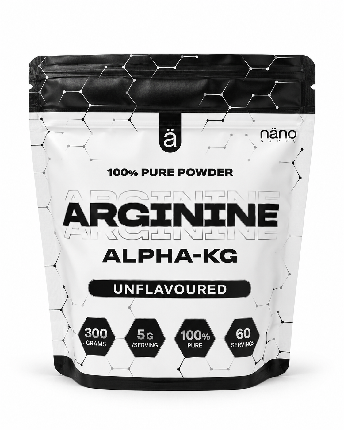 Nano Supps Arginine Unflavoured 300g