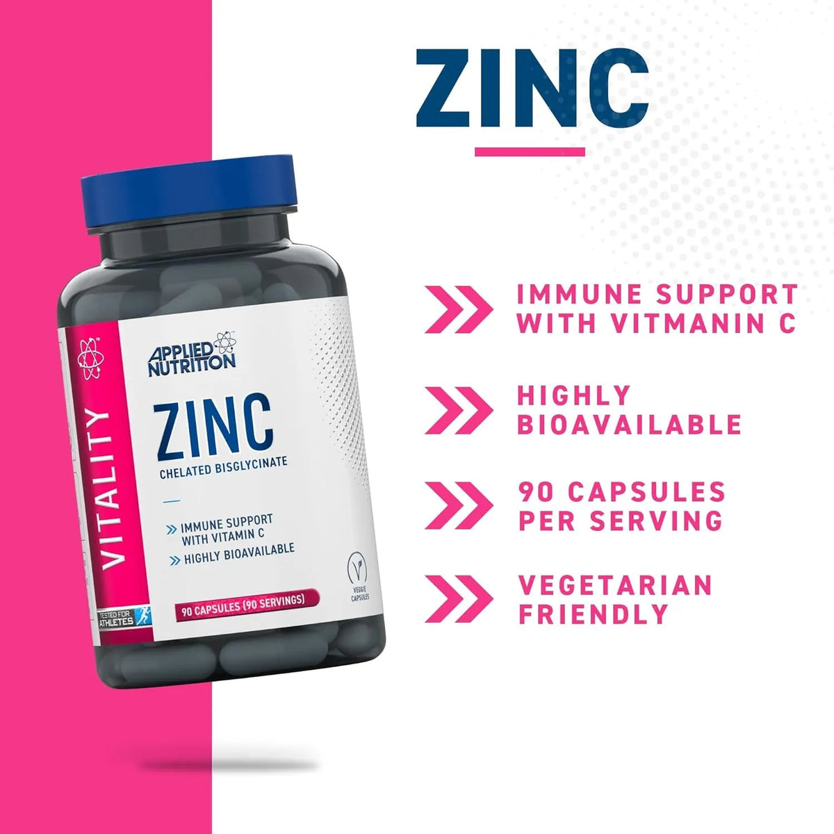 Applied Nutrition Zinc Capsules