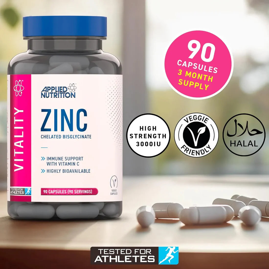 Zinc Capsules by APPLIED NUTRITION