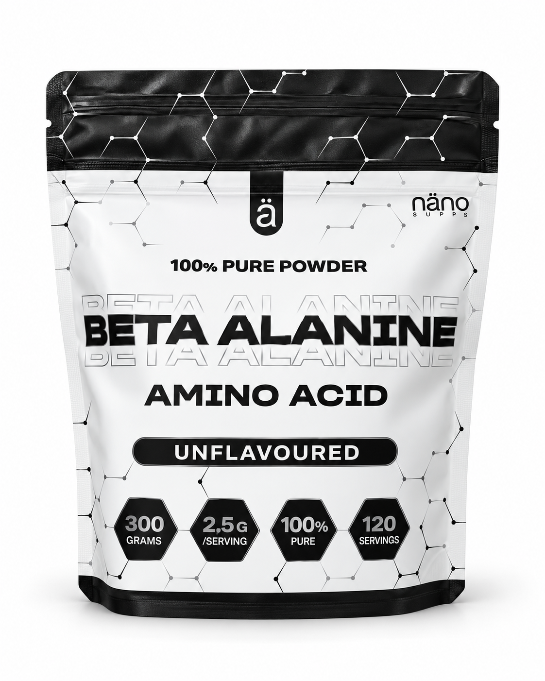 Nano Supps Beta-Alanine Unflavoured 300g